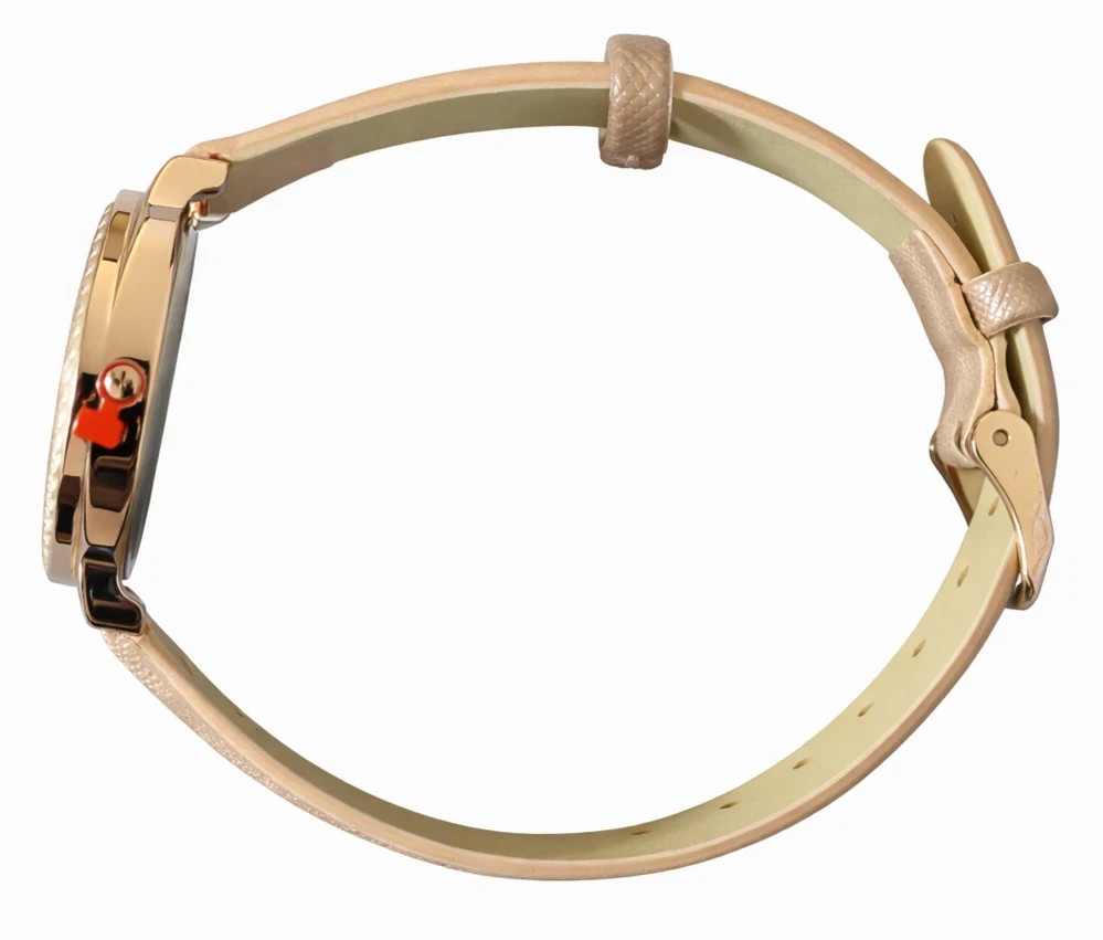 Jessica Carlyle Women’s Rose Gold Crystal Chronograph Watch Stainless Steel Brac