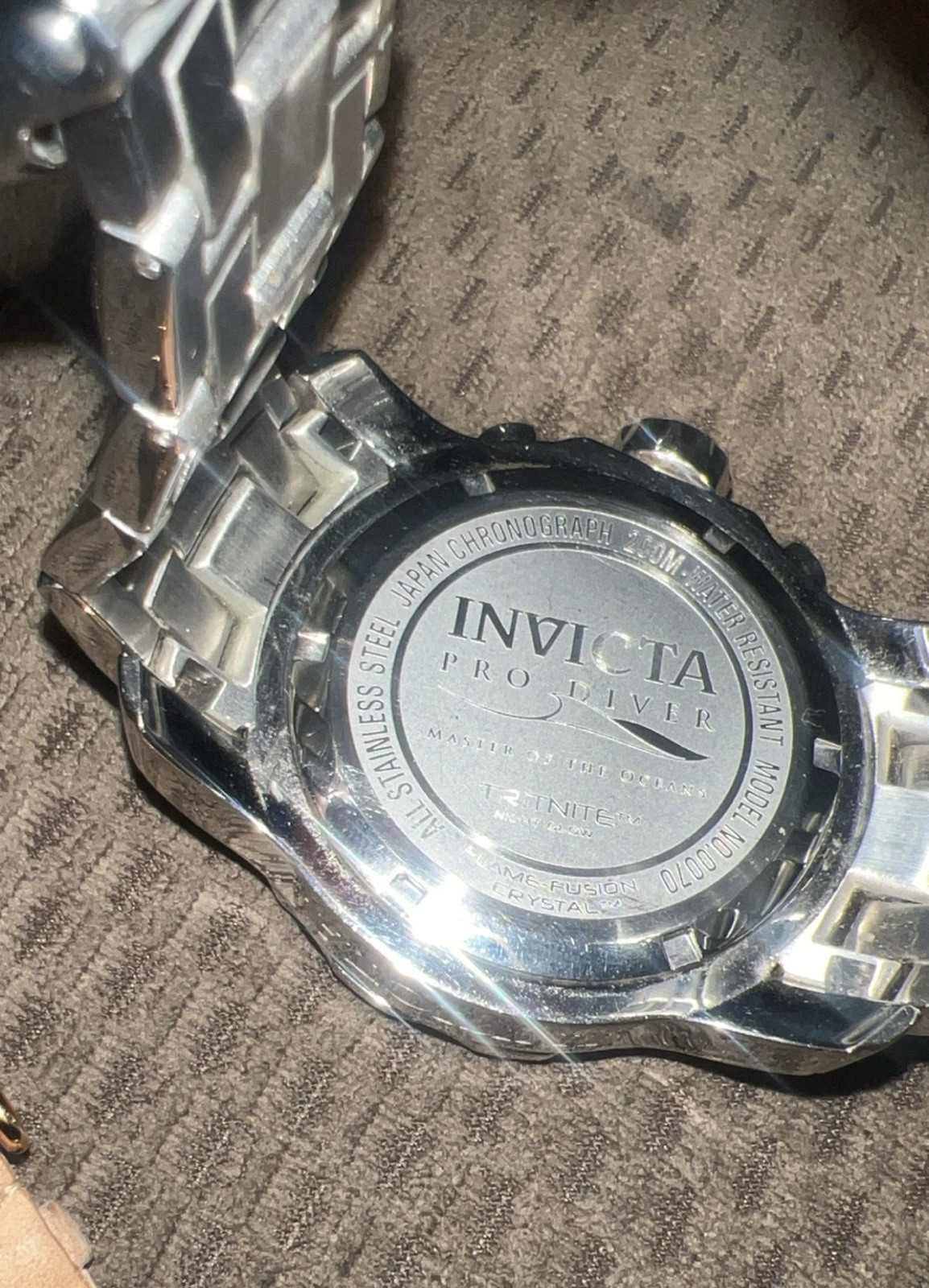 Watch Lot Tag Heuer Fossil Invicta Rex Pocket Watch Need Batteries Works As-Is