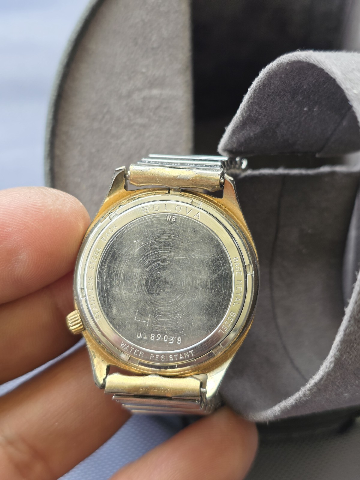 Vintage Bulova Accutron Railroad Approved Men’s Wrist Watch New Battery Used T4