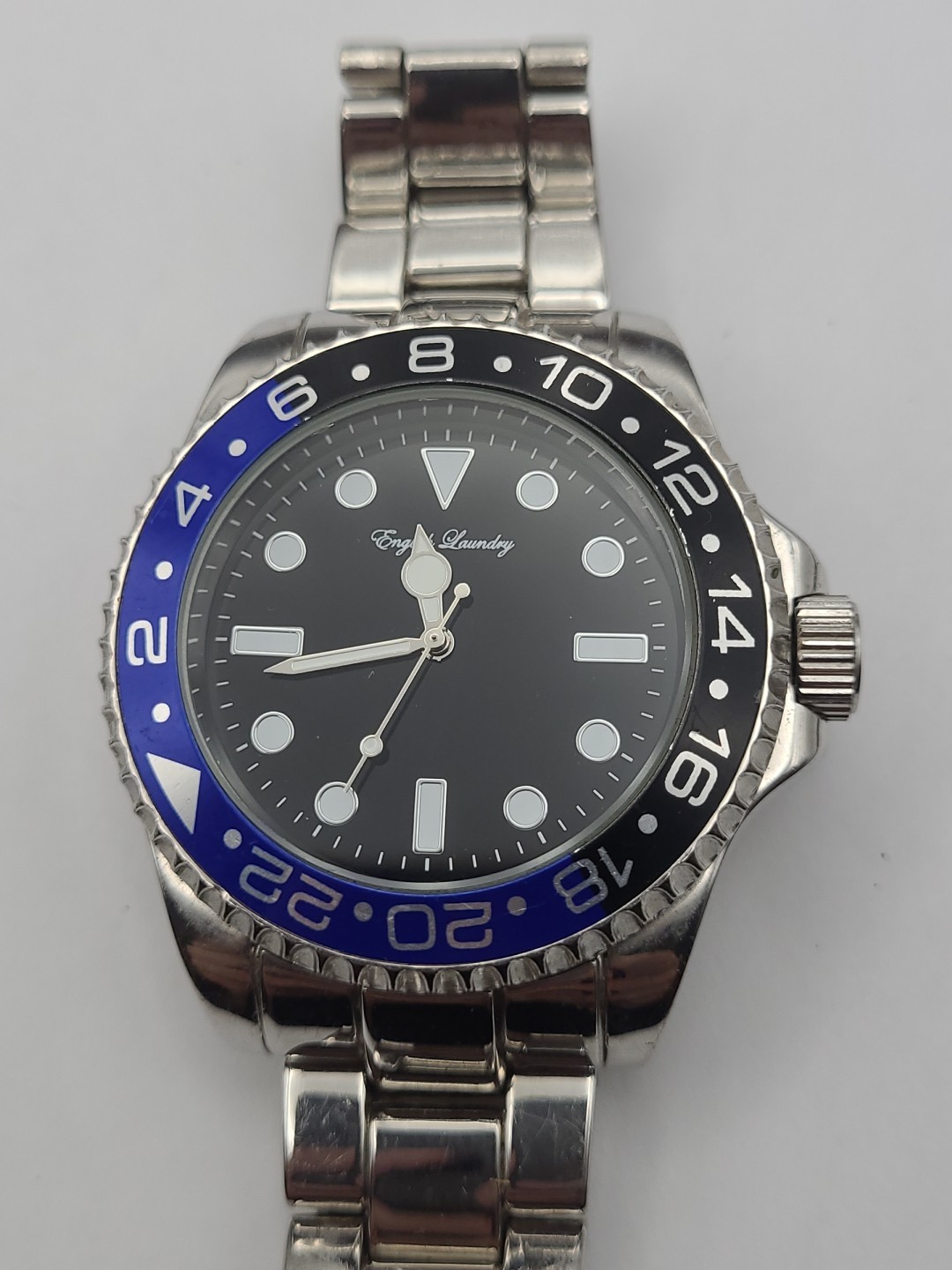 English Laundry Men’s Quartz Watch New Battery Working