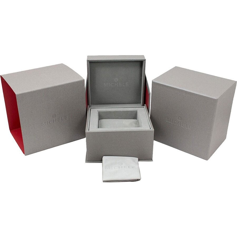 Michele Sidney Classic Two-Tone MOP Diamond Dial Ladies Watch MWW30B000002