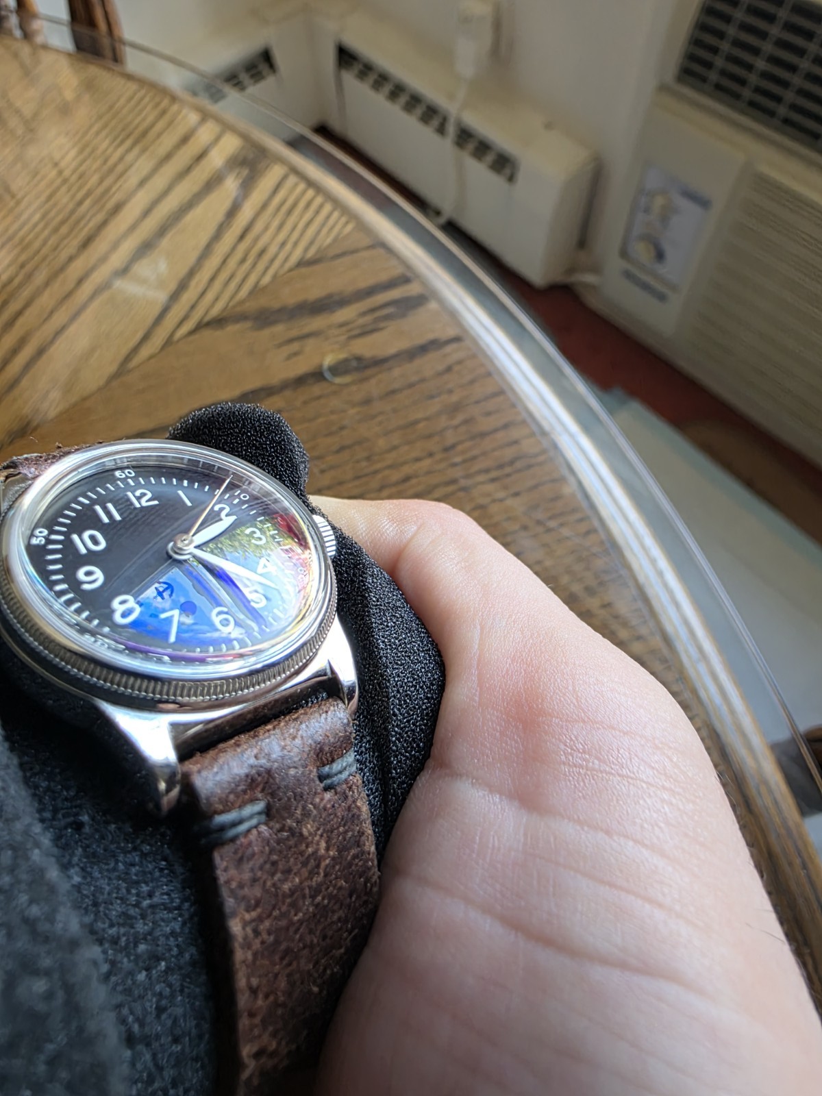 Praesidus A-11 Type 44 – White Indices – Swiss Landeron L21 – Hand Wound Watch