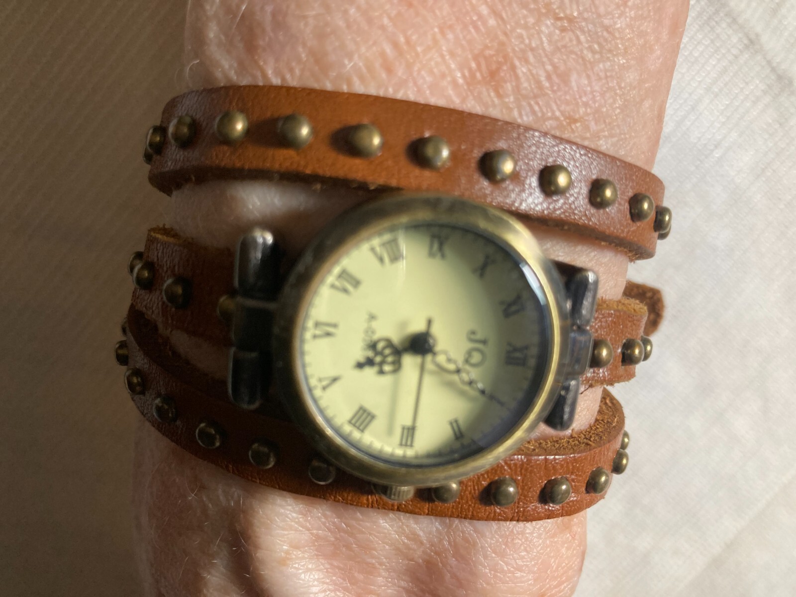 Woman’s JQ Wrap Around Leather Strap Watch