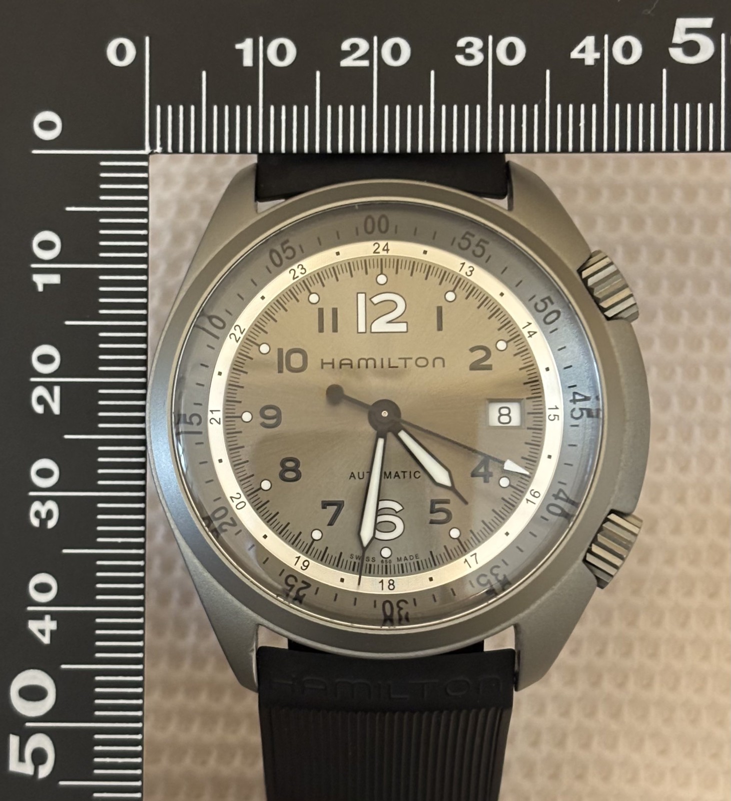 [NEAR MINT] Hamilton Khaki Pilot Pioneer H804050 Aluminum Automatic 44mm Men’s
