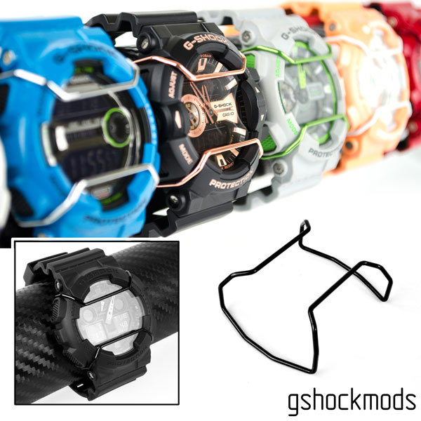 2 pc Wire Guard Protectors for Casio G-Shock Sport Watch Guards 6000 6500 9052