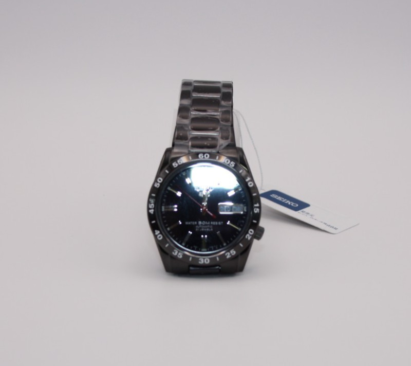 Seiko 5 Automatic SNKE03K1(SNKE03KC) Black Dial 21 Jewels Men’s Watch NEW Japan