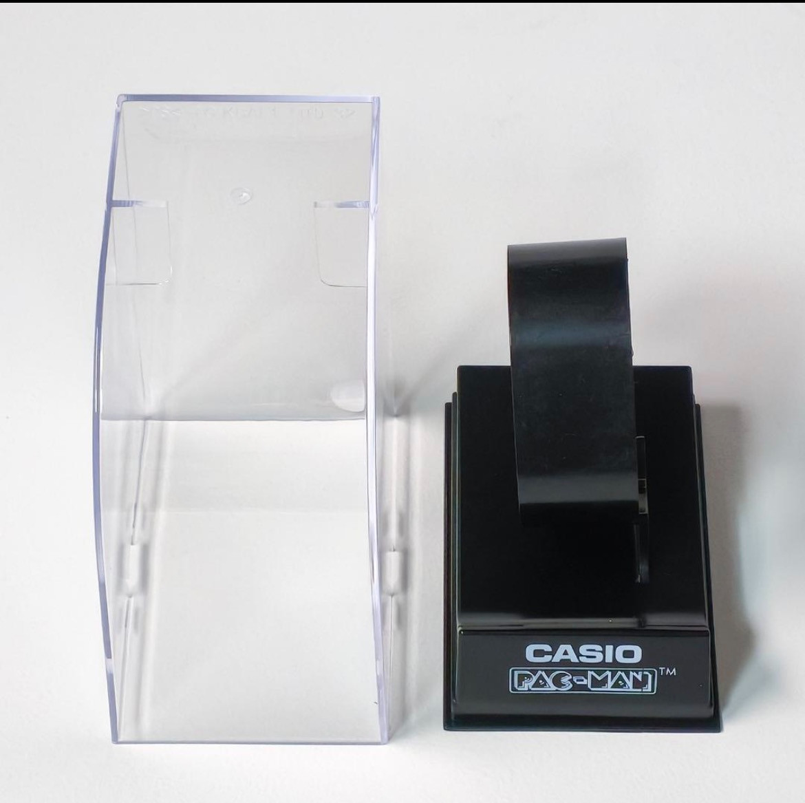 Casio Pac-Man Watch A100WEPC-1B Box Papers Complete 45th 50th Anniv From Japan