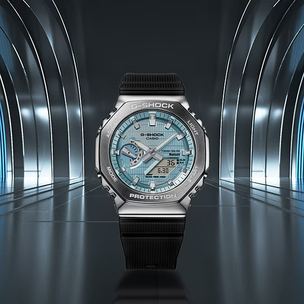 CASIO G-SHOCK GBM-2100A-1A2JF Metal Covered Solar Bluetooth Men’s Watch