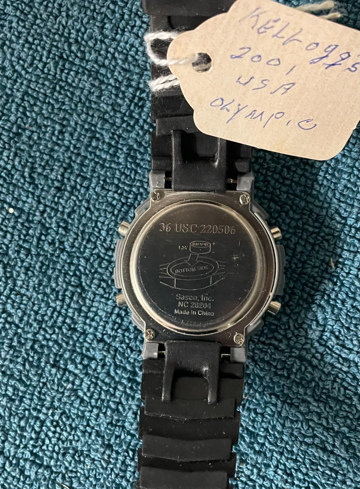 Vintage 2001 Kellogg’s USA Olympics Digital Watch, appears new