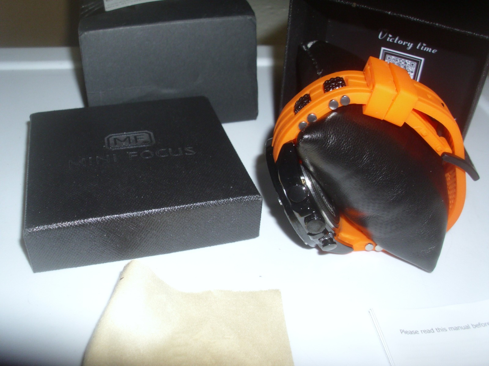 Men’s Watch – MF0349orang Orange Black Mini Focus