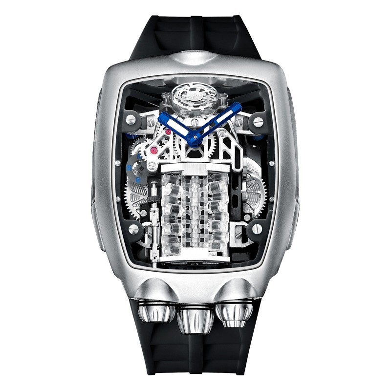 2024 PINDU Men’s Engine Cool Automatic Mechanical Watch Piston Design Trend
