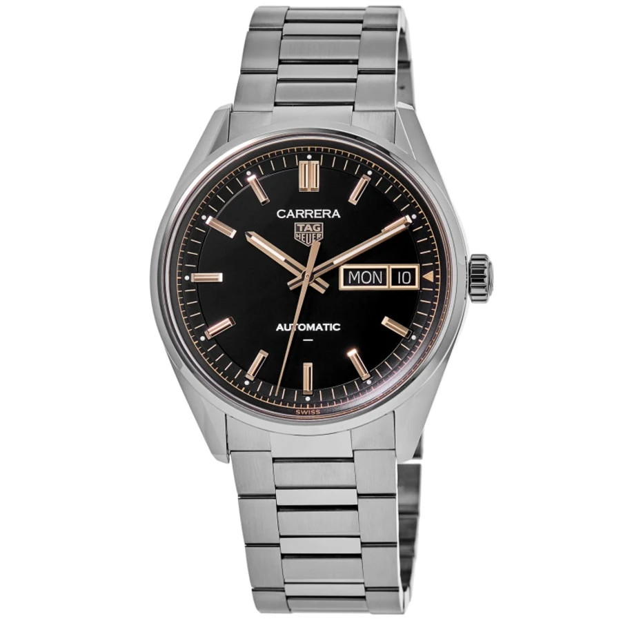 New Tag Heuer Carrera Day-Date Automatic Black Dial Men’s Watch WDA2111.BA0043