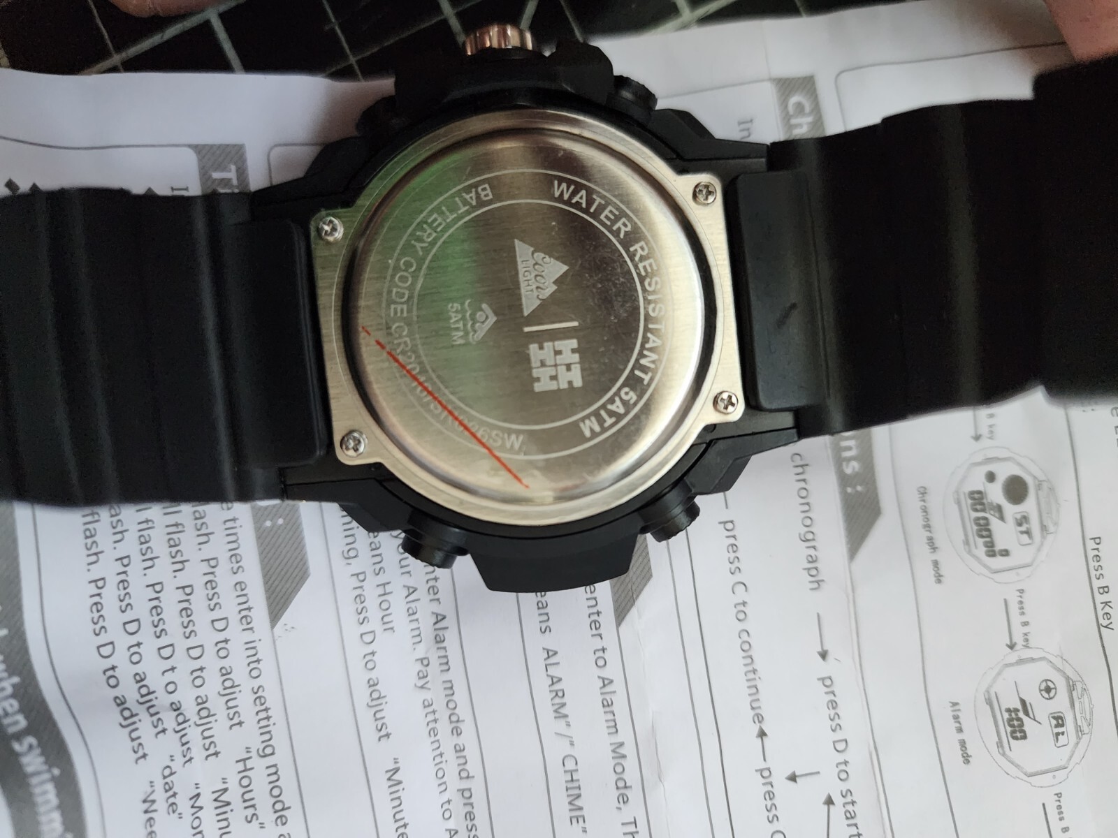 Coors Light hawaii’s finest collab sport Watch NEW water resistant 50m 5atm RARE