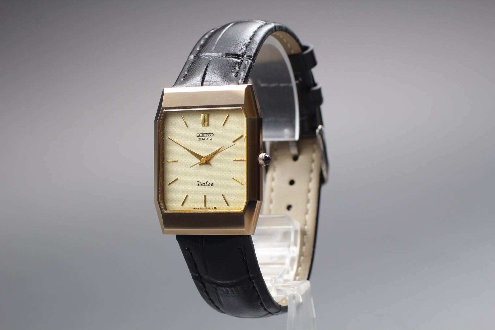 [N MINT] Vintage Seiko Dolce 9521-5110 SAAR924 Quartz Men’s Watch From JAPAN