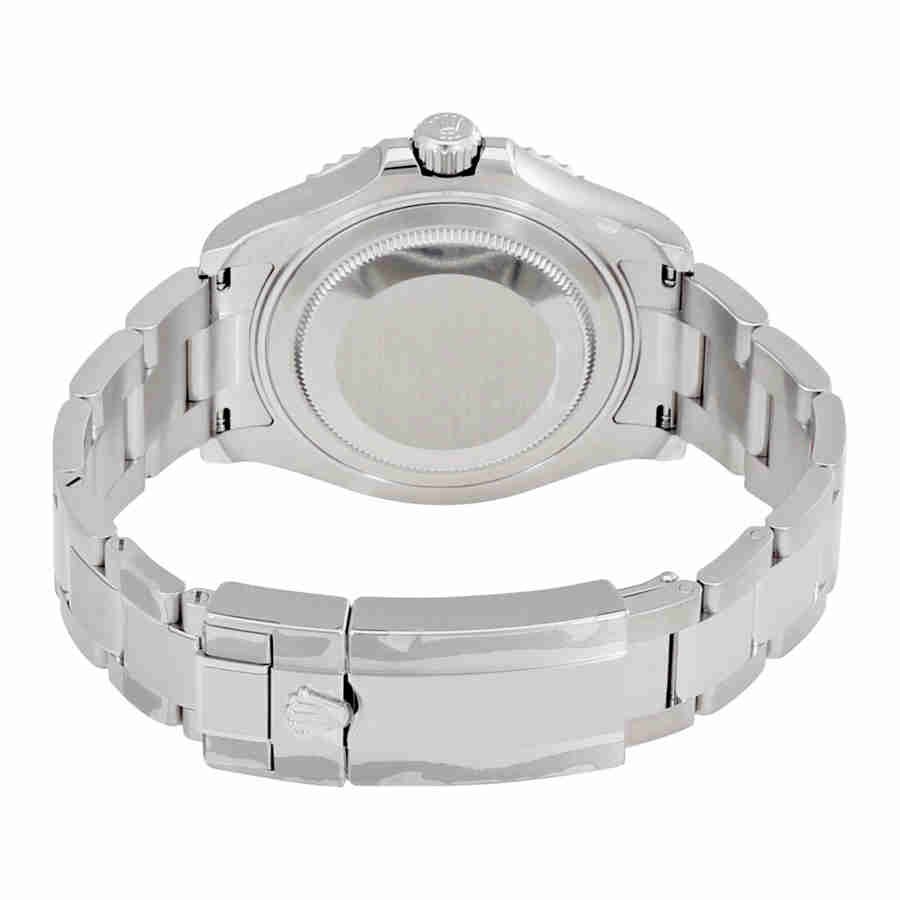 Rolex Yacht-Master Rhodium Dial Steel and Platinum Oyster 37 mm Watch 268622RSO
