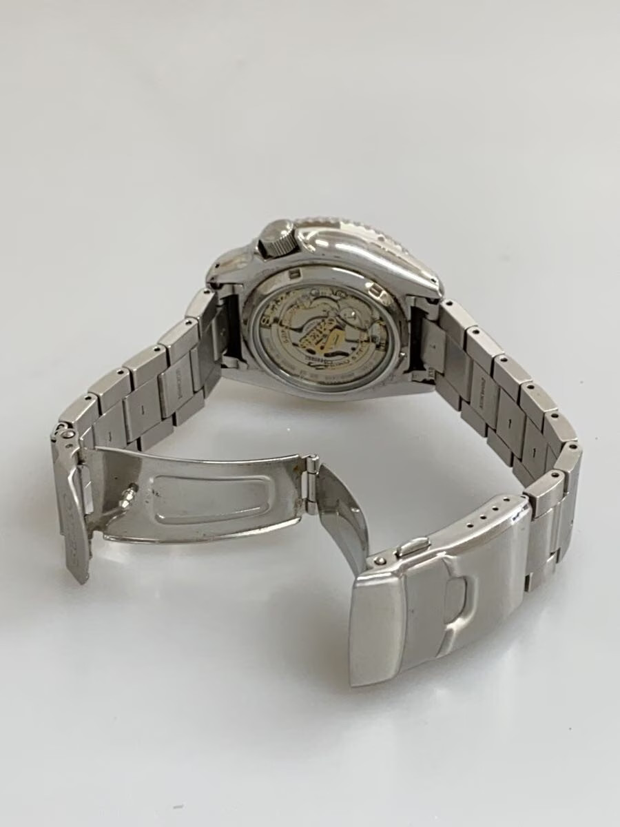 SEIKO Automatic Watch Analog WHT SLV SBSA211