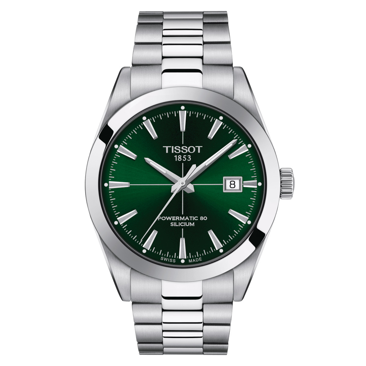 New Tissot Gentleman Powermatic 80 Silicium Watch T127.407.11.091.01