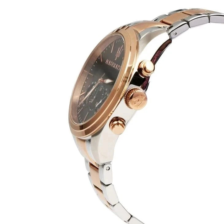 Masersti Traguardo 45mm Two tone Brown Dial Men’s Watch R8873612003