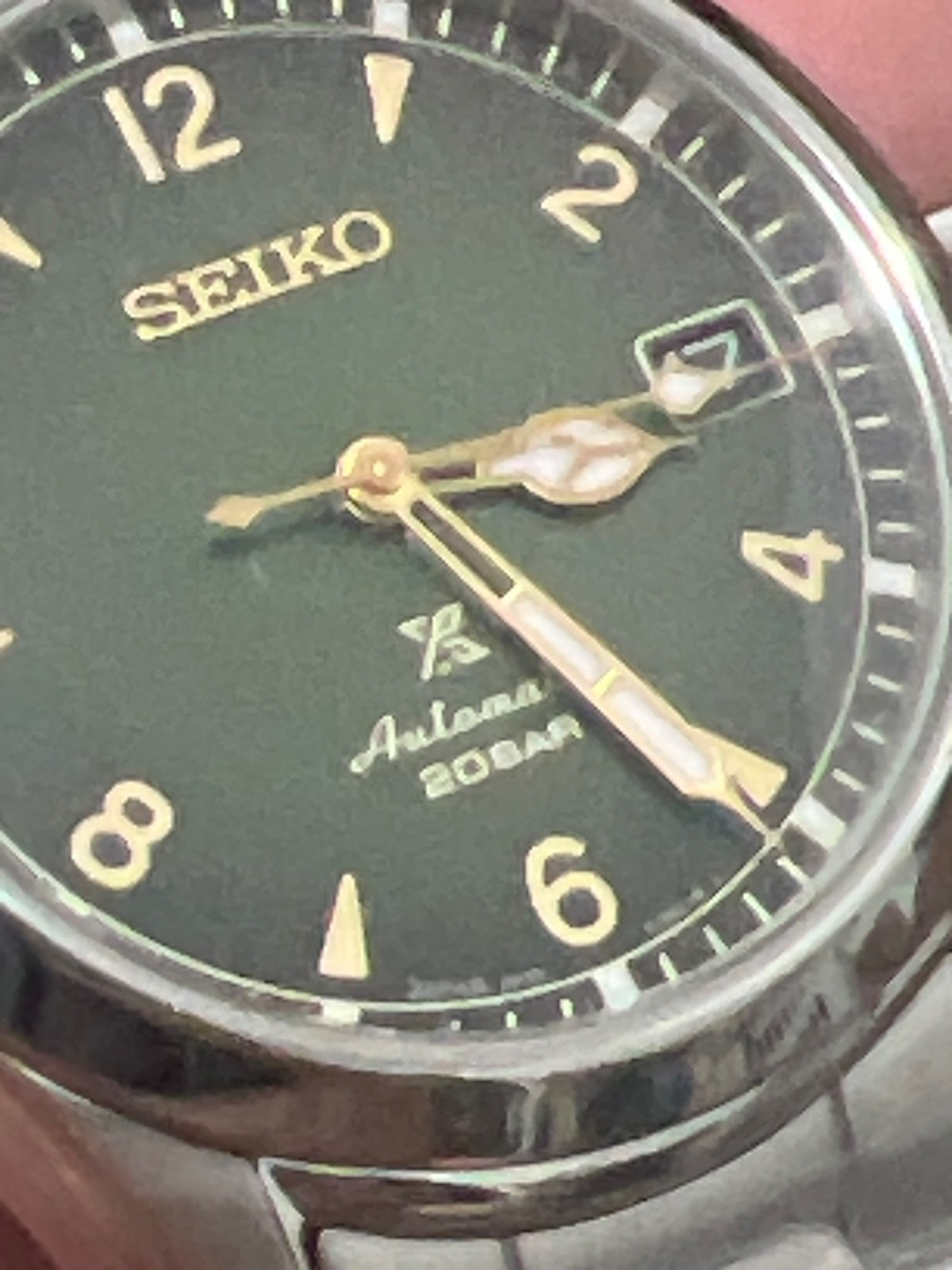 Seiko Prospex Apinist SPB155 Automatic🔥Green Steel Bracelet 38mm Men’s Watch