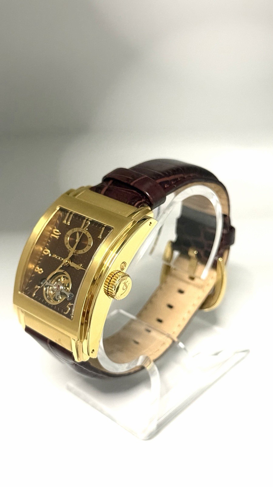 Jacot Automatic Men’s Watch Gold Tone