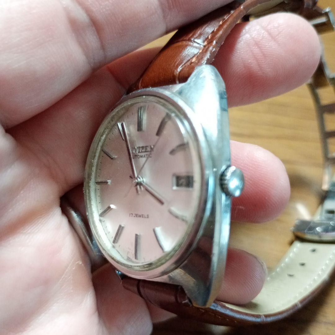 Citizen Automatic Vintage Watch, Acrylic Dome, Used, Moderate Scratches CA1206