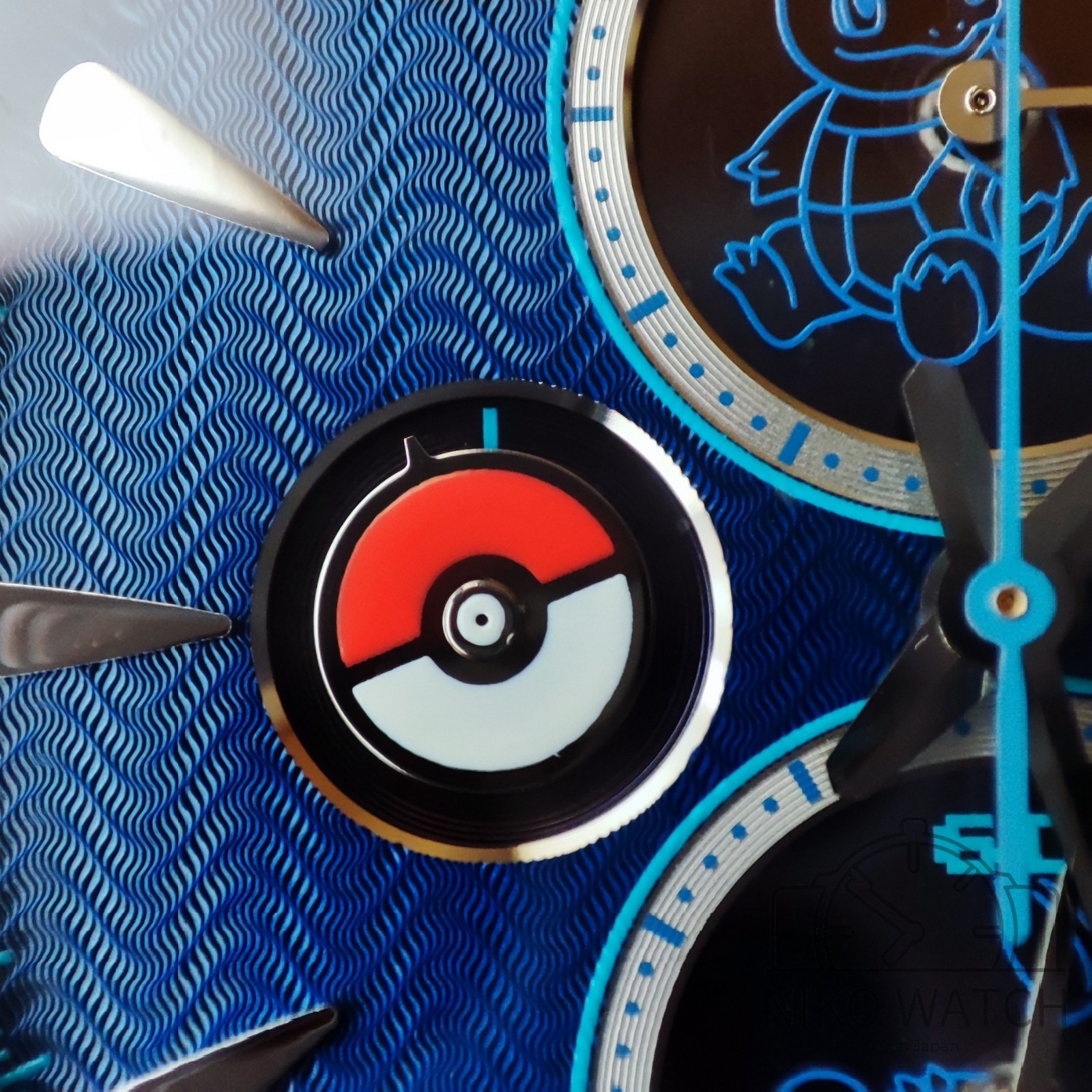 SEIKO x Pokemon Solar Chronograph Watch Blastoise blue SBPY162 Limited 700 [New]
