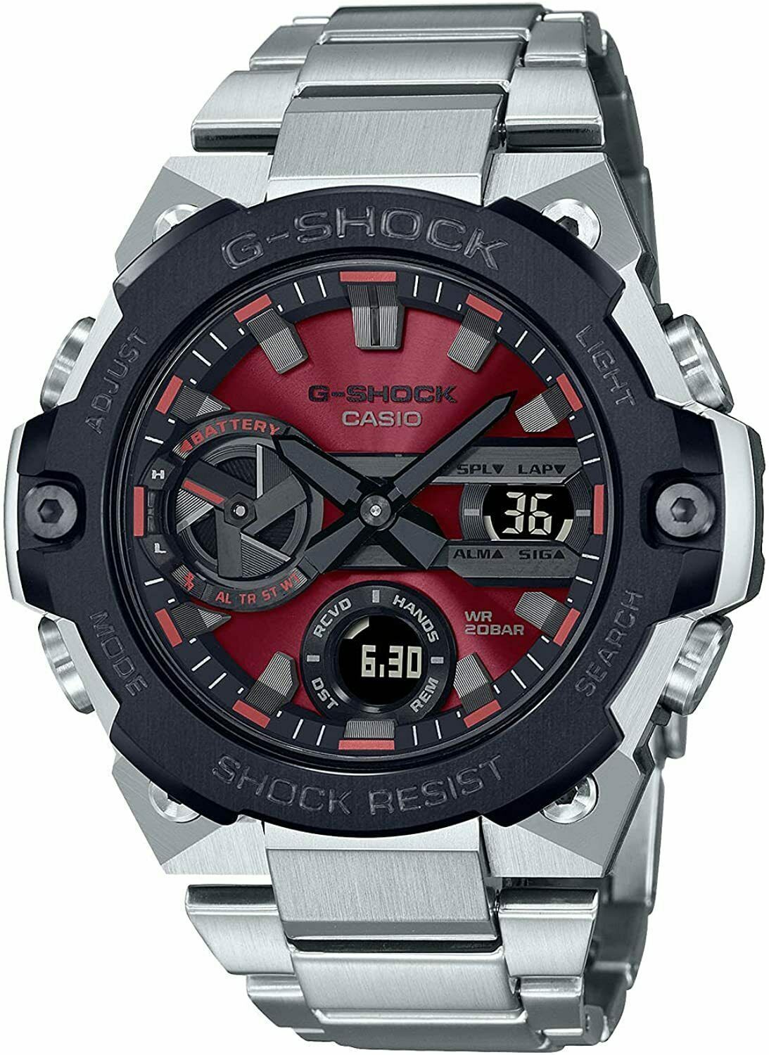 Casio G-Shock G-Steel Bluetooth Tough Solar Men’s Watch GST-B400AD-1A4