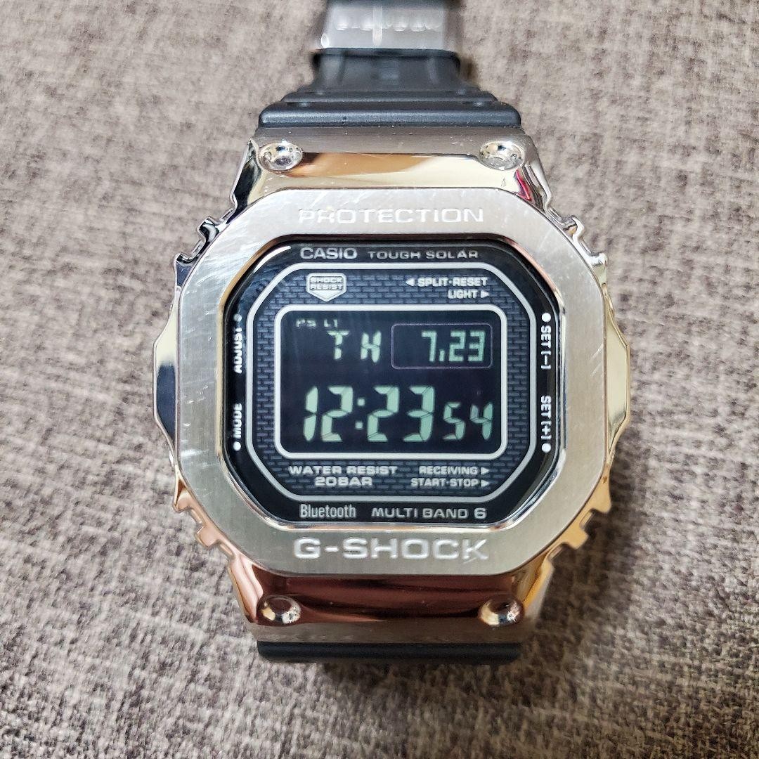 CASIO G-SHOCK GMW-B5000-1JF METAL case Bluetooth Men Digital watch #0007