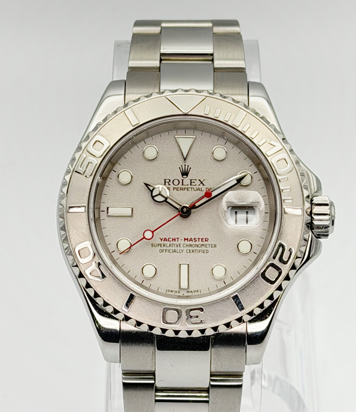 Rolex Yacht Master 16622 40mm Platnium and Stainless Steel