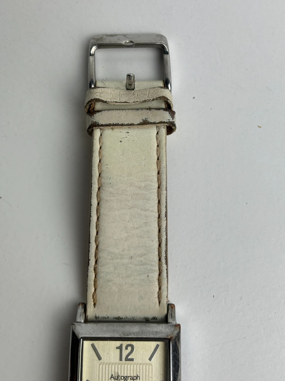Autograph M&S Cream rectangle watch – 2869/4665A