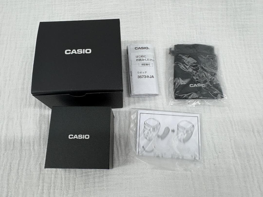 New CASIO CRW 001G 9JR Ring Watch Gold