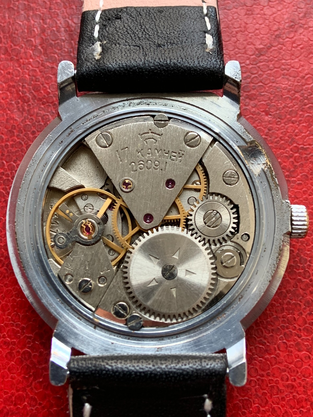 Vintage Soviet Men’s Watch RAKETA Baltika Wristwatch USSR Mechanical 2609.I