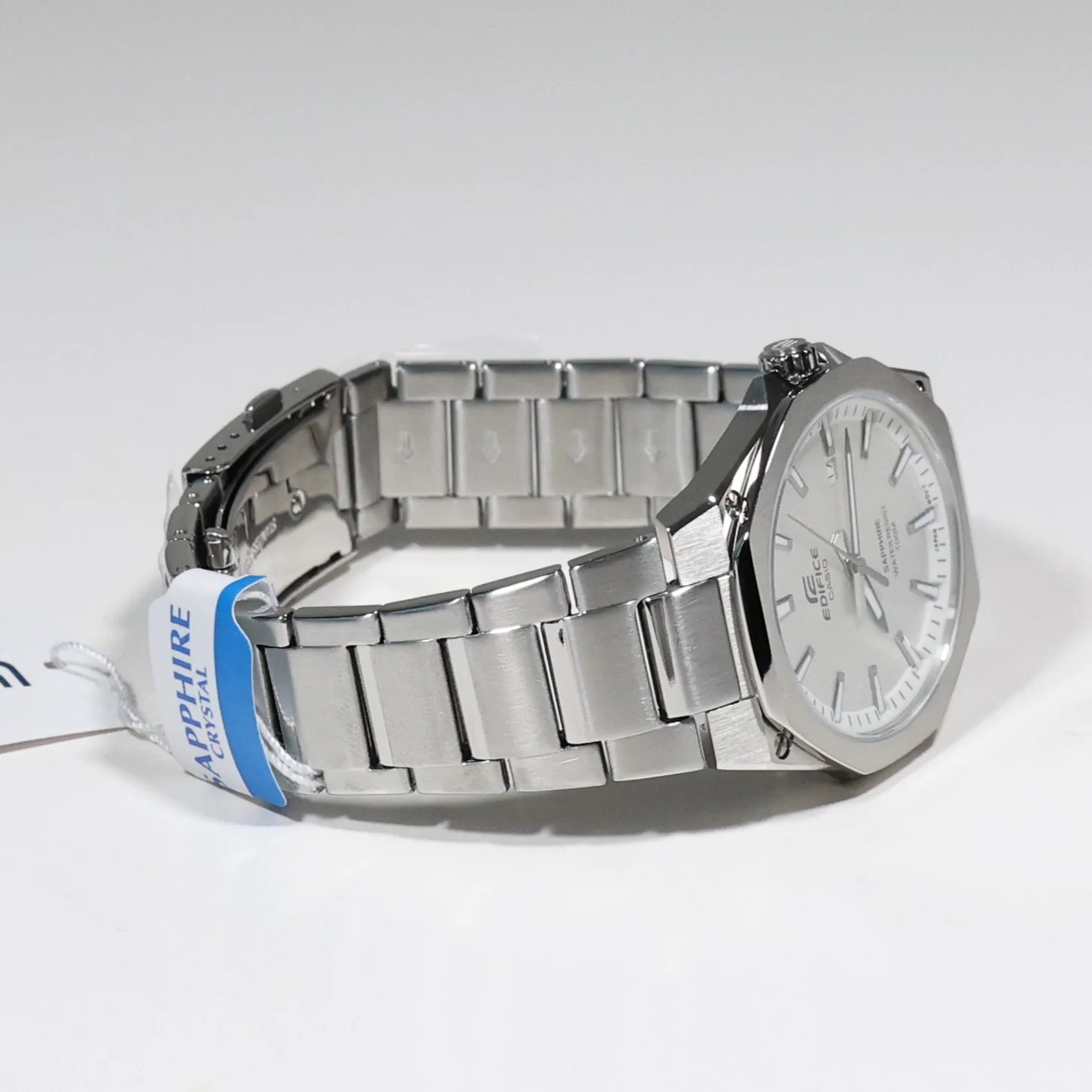 Casio Edifice Men’s Silver Dial Stainless Steel Sports Watch EFR-S108D-7AVUEF