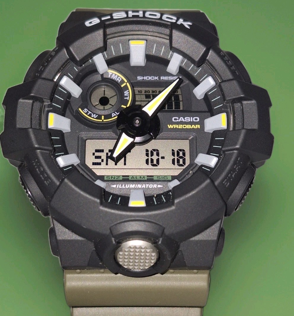 Casio G-Shock Men’s Resin Band Watches-GA-710TU-1A3DR/without box