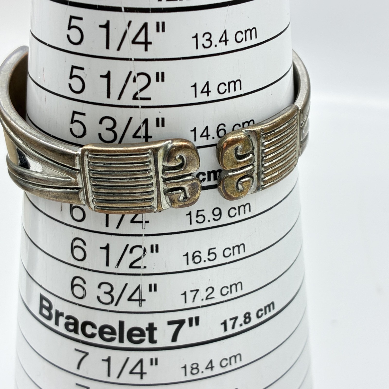 Geneva Watch Silver Dial Roman Numerals Cuff Bracelet Quartz 8090