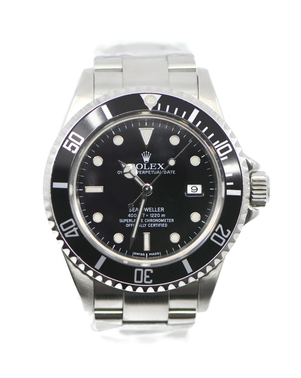 Rolex Sea Dweller Stainless Steel Watch 16600