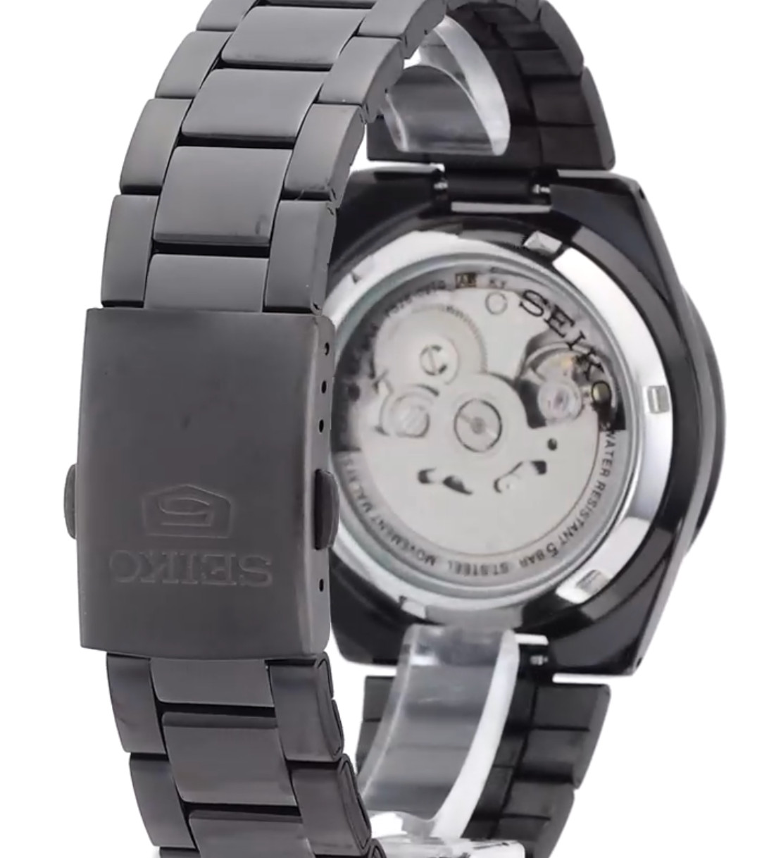 Seiko 5 Automatic SNKE03K1(SNKE03KC) Black Dial 21 Jewels Men’s Watch NEW Japan