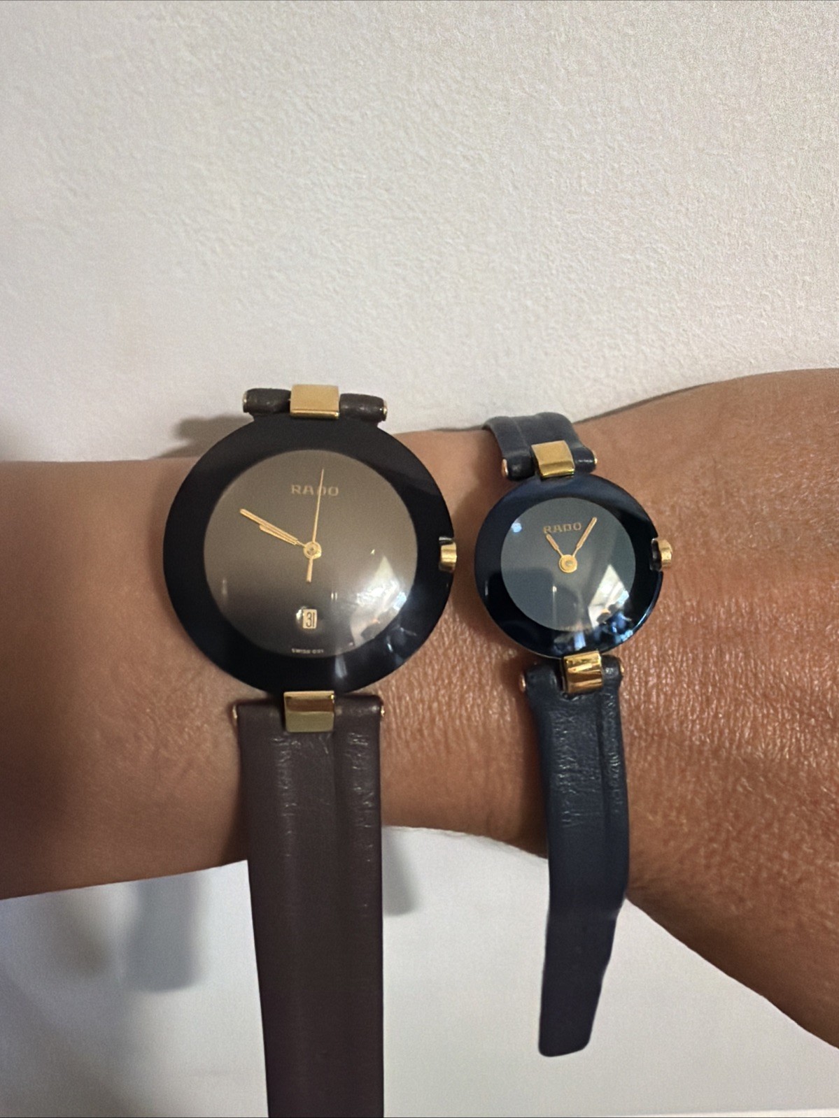RADO Watches, set of two, Vintage Retro Rare Collection, Free Shipping