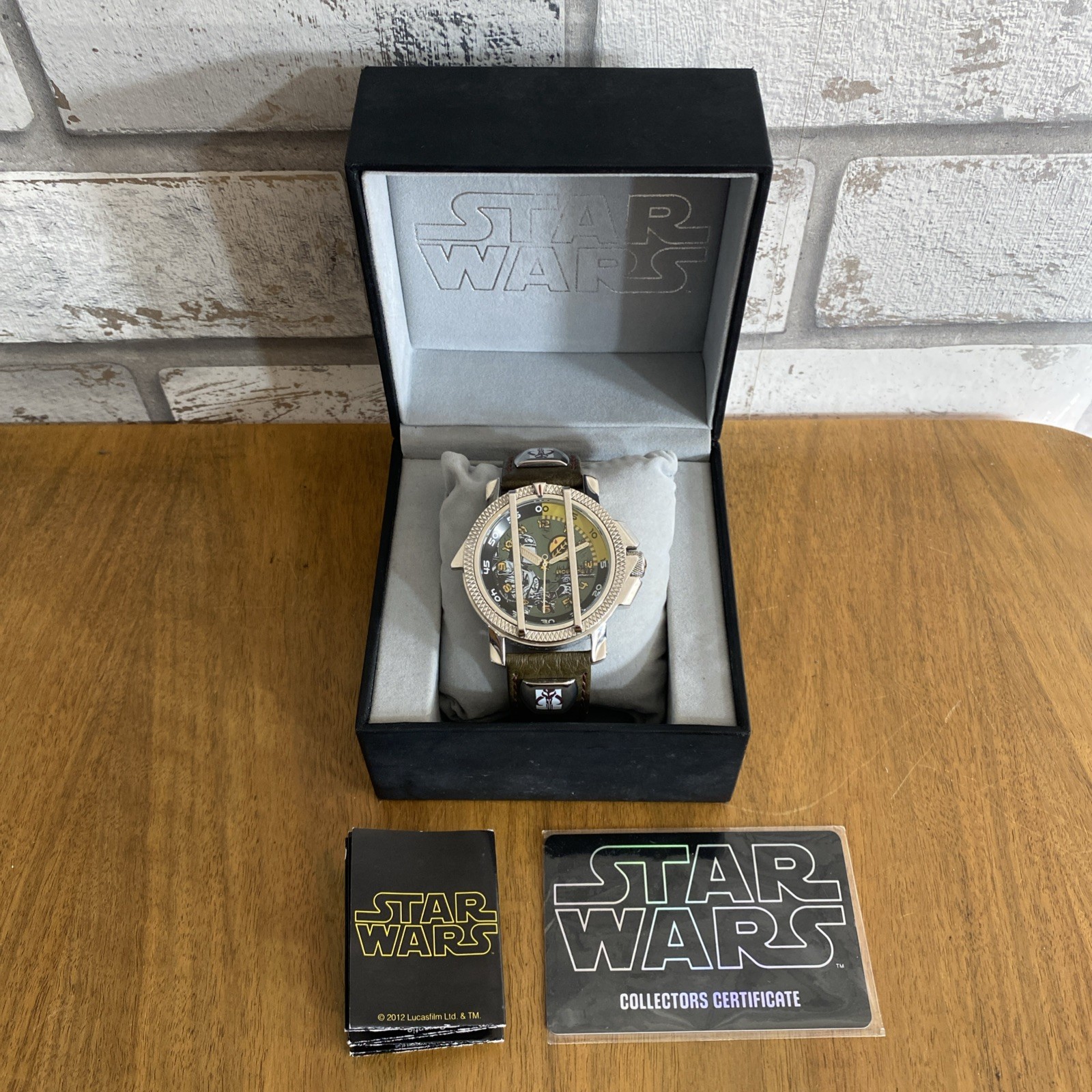 🌟 Star Wars Boba Fett Limited Collector’s Edition Watch Adult Collectible 🌟