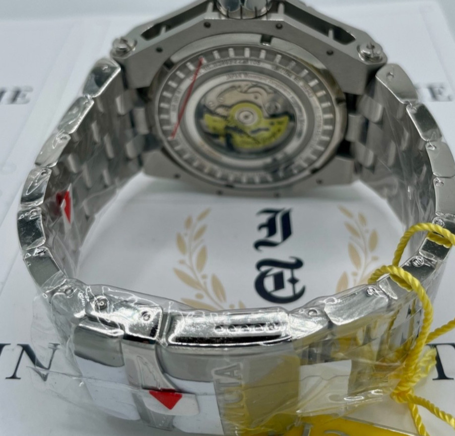 Invicta Reserve Carbon Hawk, 54.50mm, Stainless Steel 4.28ctw Pave Diamond 38943