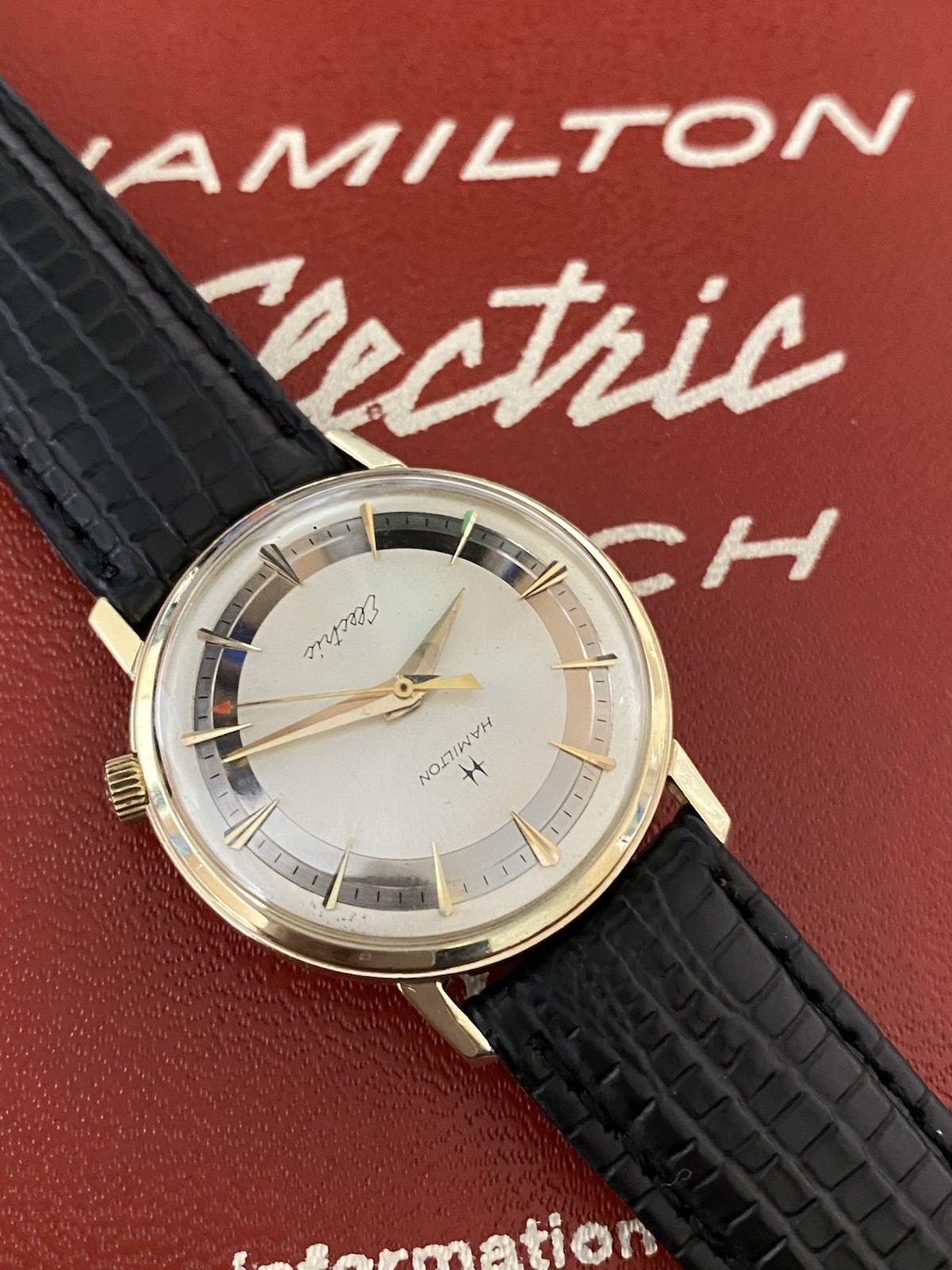 Hamilton Electric Watch NAUTILUS 601-Refurbished 505 NEW CONTACT-1 YEAR WARRANTY
