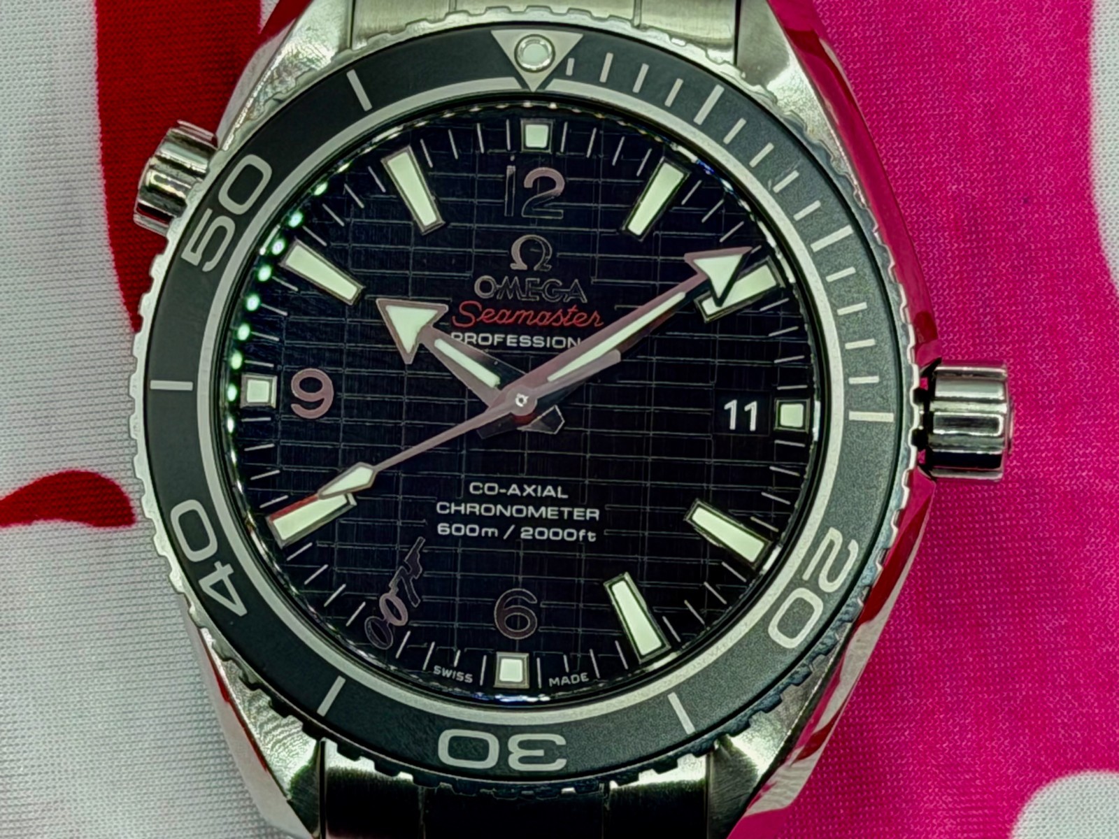 OMEGA Seamaster Planet Ocean 600m «Skyfall» James Bond Edition Limited