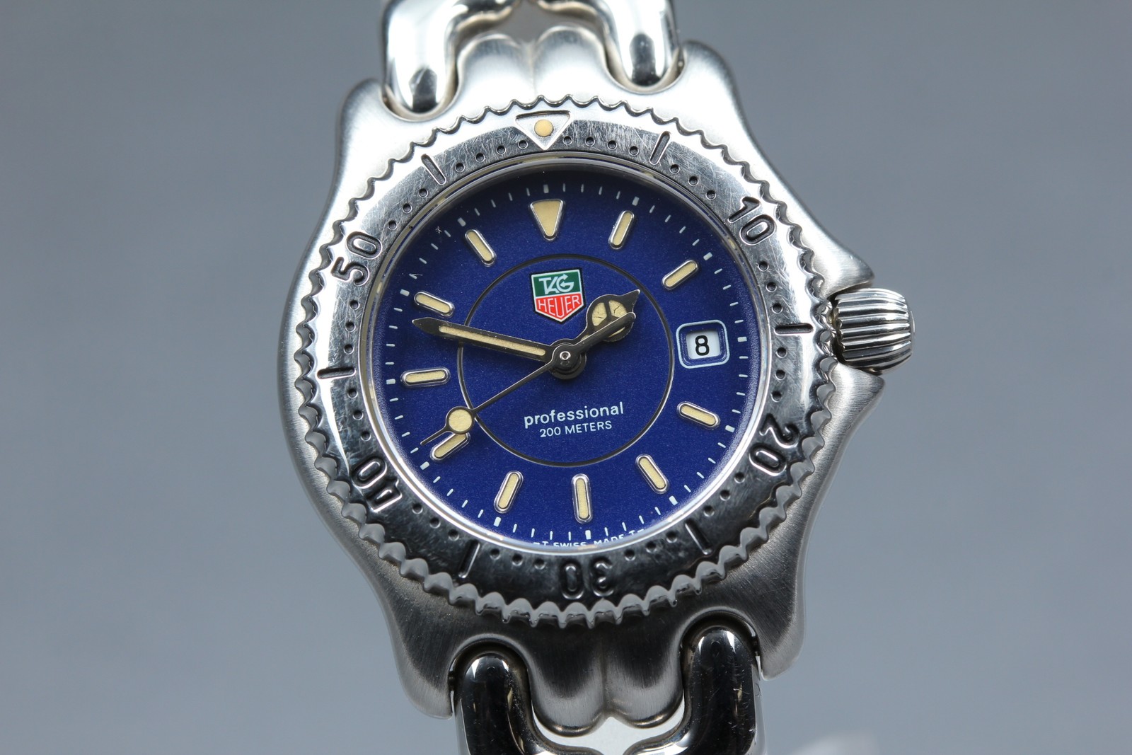 [Near MINT] TAG Heuer SEL Professional WG131F Blue Women’s Qz Watch 28mm JAPAN