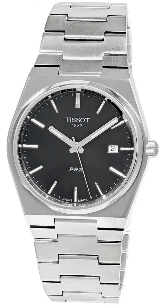Tissot PRX Black Dial Steel Men’s Quartz Watch T137.410.11.051.00