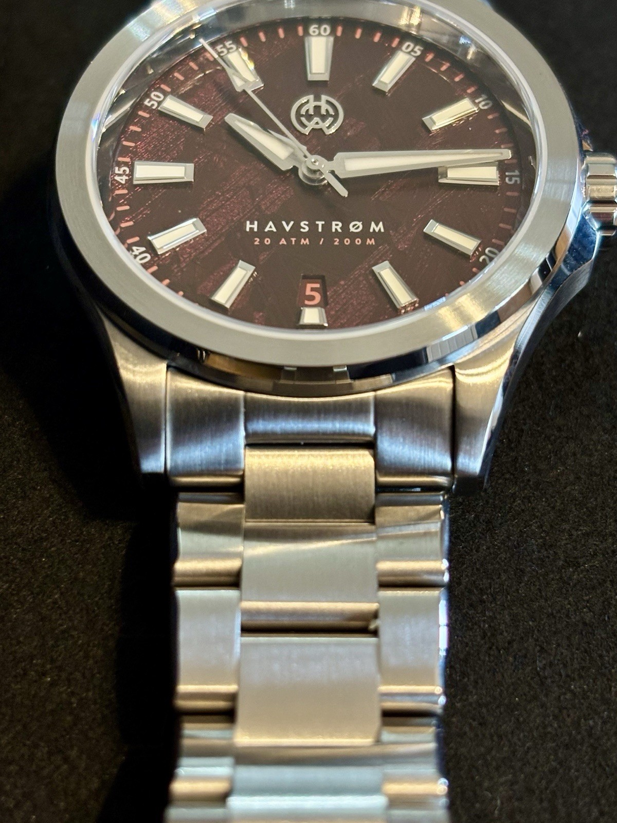 Henry Archer Havstrom Spectral Red, Meteorite, Automatic, 40mm, 200m, Limited
