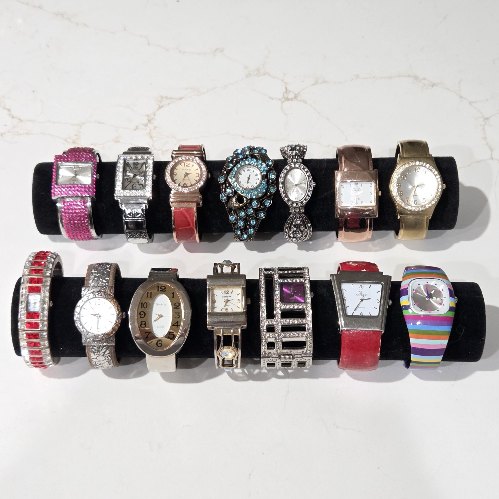 Ladies Watches lot of #10. Great Working Watches Various Brands. Pre-owned