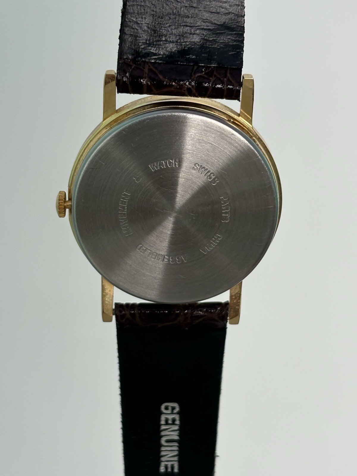 Vintage 1980s Baseball Mystery Dial Watch Moving Ball Second Hand Quartz Novelty