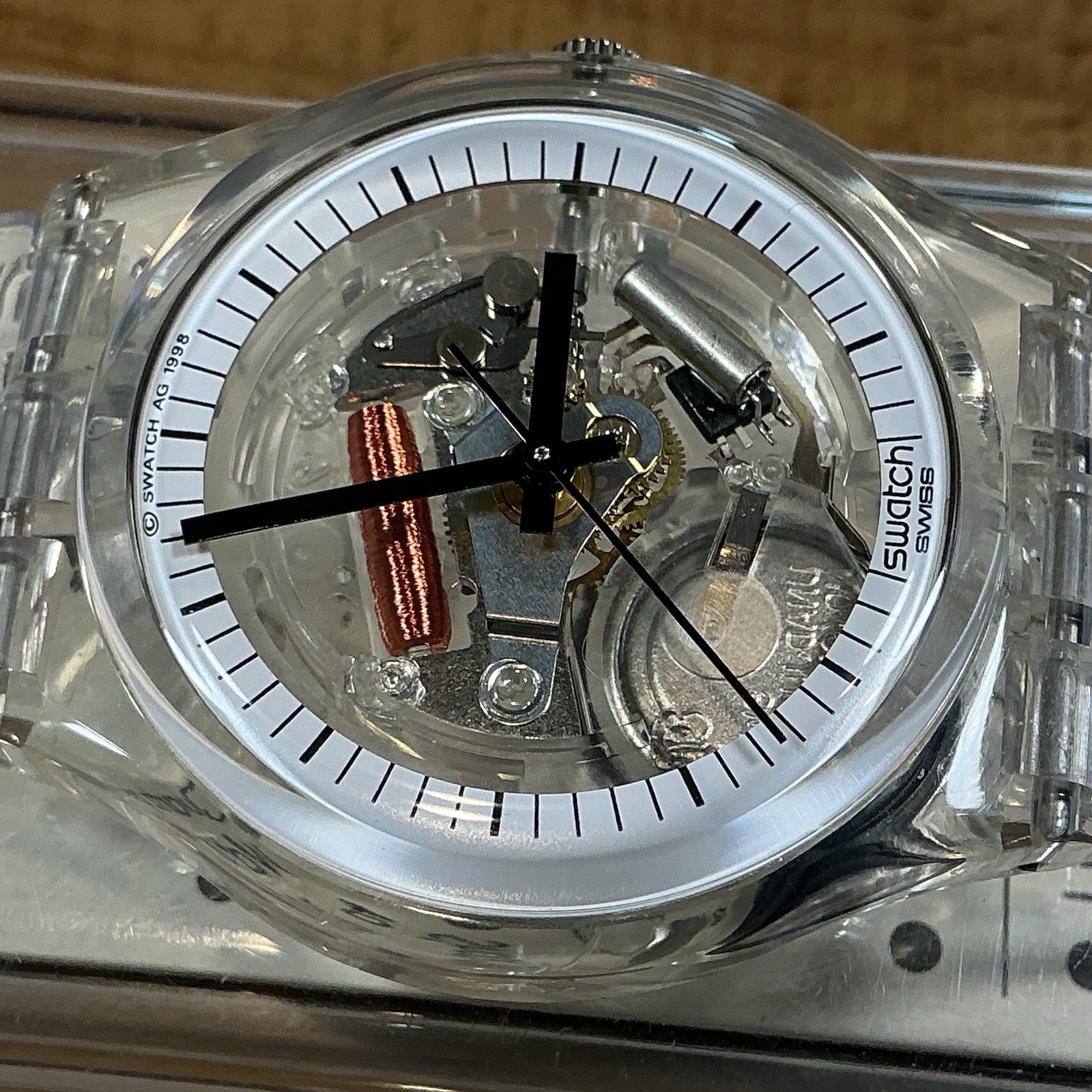 JELLY FISH STYLE – 1998 – CLEAR – NOS – 34mm