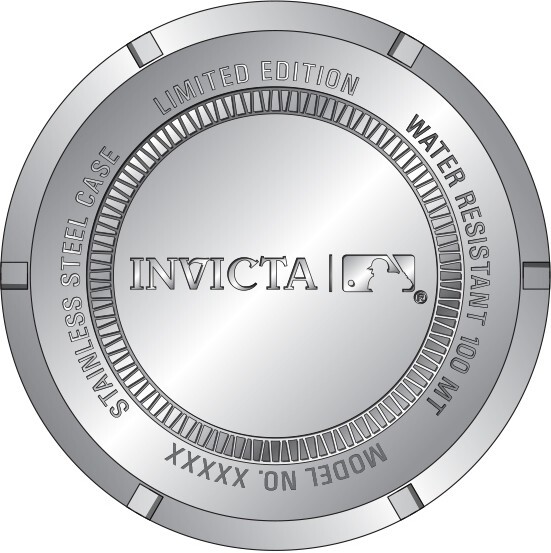 NEW INVICTA 43138 MLB BASEBALL BOSTON RED SOX WATCH QUARTZ ANATOMIC 51.5MM