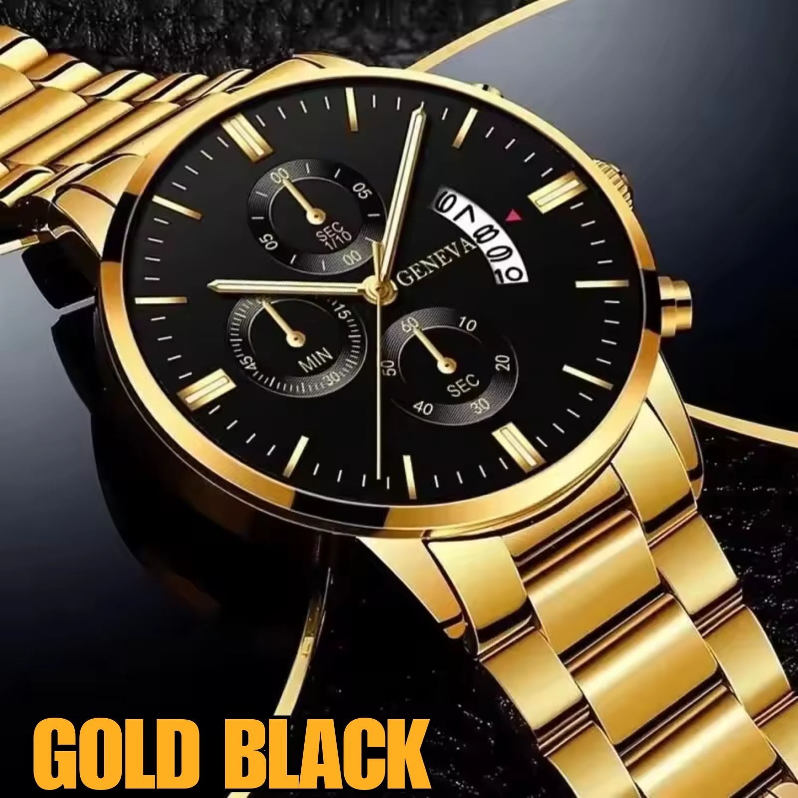 Waterproof Men Watch Stainless Steel Quartz Luminous Classic Business Wristwatch